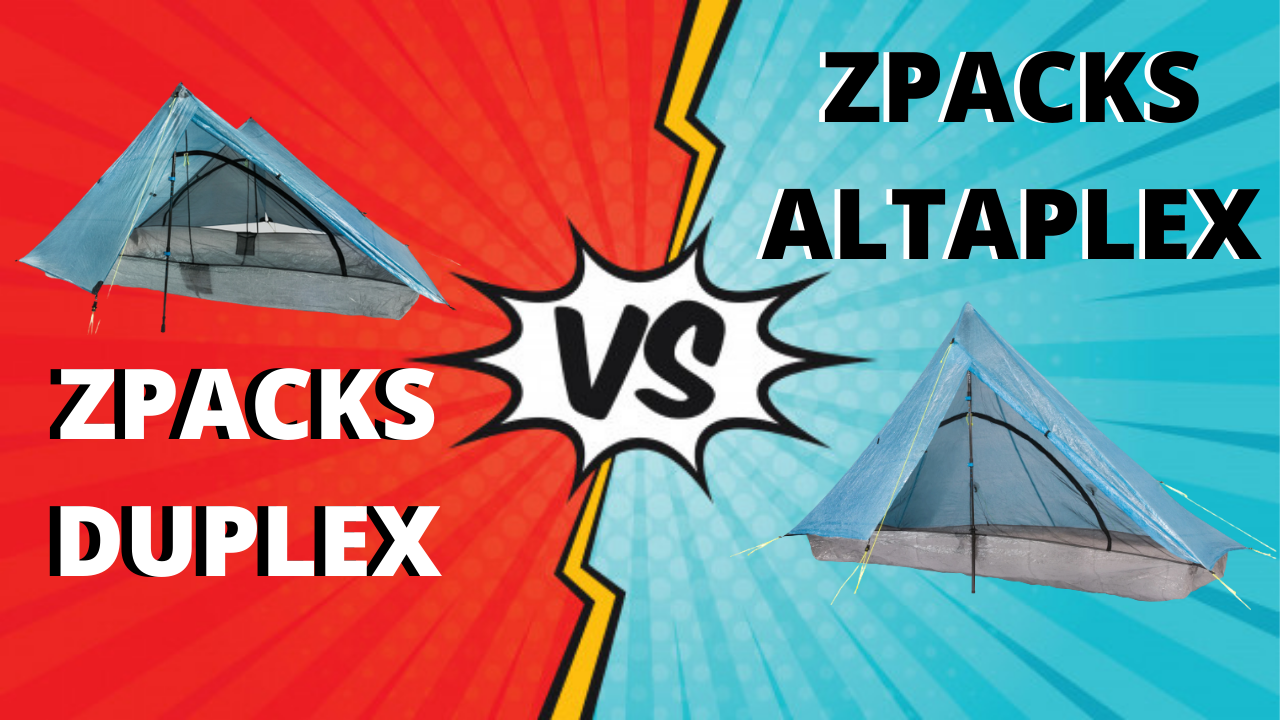 Zpacks Duplex vs Altaplex comparison